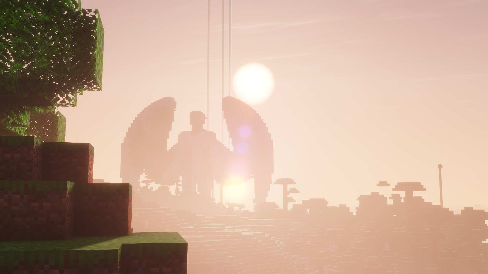 Screenshot of a build on Fortunecraft